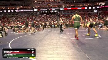 3A-215 lbs Cons. Round 2 - Ronan Numkena, Bettendorf vs Julio Santos, Sioux City West