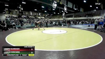 126 lbs Cons. Round 5 - Joseph Guardado, Esperanza vs Landon Borchers, Vacaville