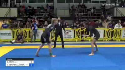 CECILIA MENA vs CHAYSE CHONDELLE DIEKEMA 2021 Pan IBJJF Jiu-Jitsu No-Gi Championship