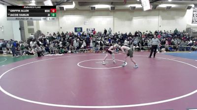 126 lbs Round Of 16 - Griffin Allen, Masuk vs Jacob Hamlin, Joel Barlow