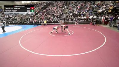 3A 138 lbs Cons. Round 1 - Wyatt Perry, Summit Academy vs Pierce O`rarden, Grantsville