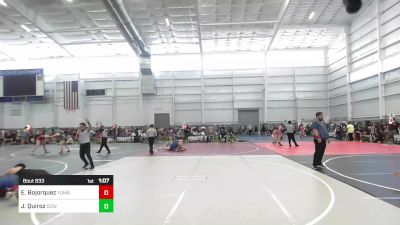 190 lbs Round Of 16 - Emilio Bojorquez, Yuma Chain Gang vs Jeremyah Quiroz, Downey