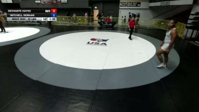 92 lbs Semis - Devhante Hayes, Mira Mesa Fall Guys Wrestling Club vs Mitchell Semaan