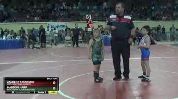 66 lbs Semifinal - Maddon Harp, Broken Bow Youth Wrestling vs Zachery Stanford, Smith Wrestling Academy