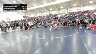 160 lbs Champ. Round 1 - Hazen Christensen, Northside Wrestling Club vs Ryker Fowler, Champions Wrestling Club
