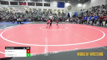 49 lbs Round Of 32 - Roman Carter, Mat Demon Wrestling Club vs Judah Pomele, Crusader Wrestling