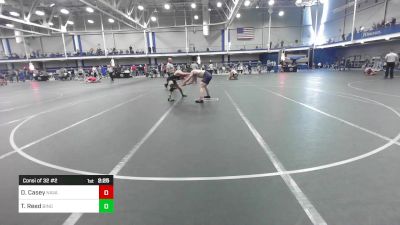 165 lbs Consi Of 32 #2 - Declan Casey, Naval Academy vs Tyler Reed, Binghamton - UnAttached