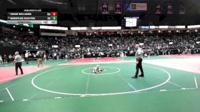 45 lbs Semifinal - Brentlee Runyon, RIKA vs Adam Williams, BEA2