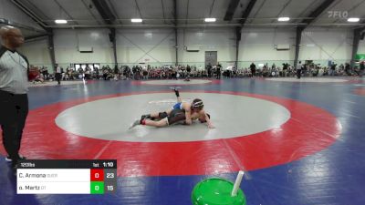 120 lbs Rr Rnd 2 - Collin Armona, Guerrilla Wrestling Academy vs Owen Martz, Dendy Trained Wrestling