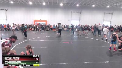 60 lbs Quarterfinal - Wylder Brazell, Mighty Warriors Wrestling Acad vs Dayton Griebe, Cobra Wrestling Club