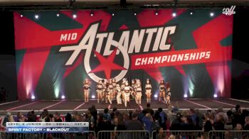 Spirit Factory - Blackout [2026 L2 Junior - D2 - Small Day 2] 2026 MidAtlantic Championship Grand Nationals