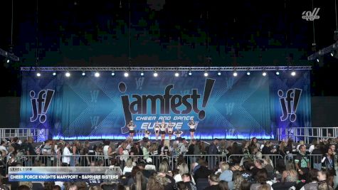 Cheer Force Knights Maryport - Sapphire Sisters [2026 L1 U10 Day 2] 2026 JAMfest Europe