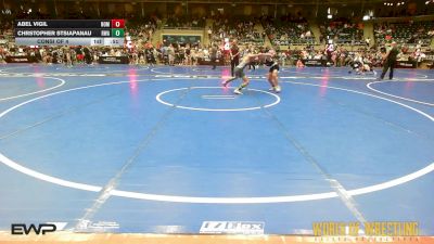 100 lbs Consi Of 4 - Abel Vigil, Team Nomad vs Chrstopher Stsiapanau, Roundtree Wrestling Academy