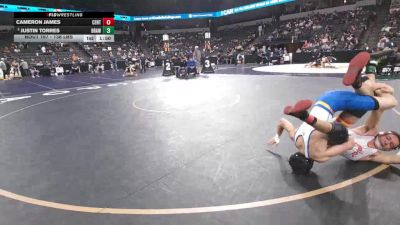 138 lbs Round Of 32 - Cameron James, Centennial (Corona) (SS) vs Justin Torres, Brawley (SD)