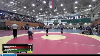144 lbs Champ. Round 2 - Layronz Fraser, Granite Hills vs Benya Salmasi, San Marcos
