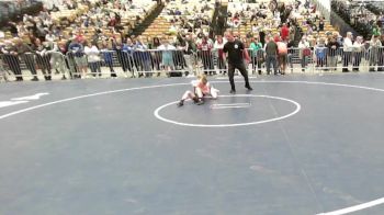 63 lbs Cons. Semi - Tanner Chase, Canastota Youth Wrestling vs Michael Knapp 3, Proper-ly Trained