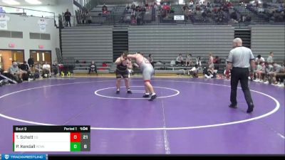 285 lbs 2nd Wrestleback (8 Team) - Peyton Kendall, Penn vs Tyler Schott, Center Grove