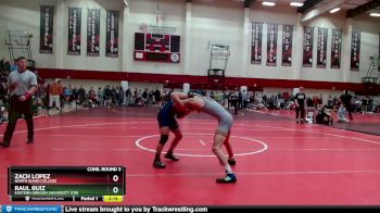 133 lbs Cons. Round 3 - Zach Lopez, North Idaho College vs Raul Ruiz, Eastern Oregon University (OR)