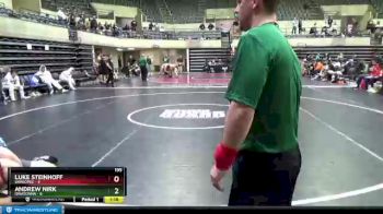 195 lbs Round 3 (4 Team) - Andrew Nirk, Owatonna vs Luke Steinhoff, Shakopee