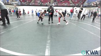 88 lbs Round Of 16 - Vitus Starr, Marlow Outlaws vs Jerell Haynie Jr, D3 Wrestling Cluib