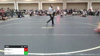 86 lbs Round Of 16 - William Max, Savage House WC vs Peyton Finch, Nevada Elite WC