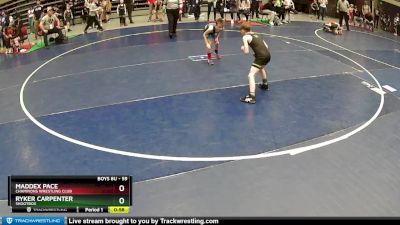59 lbs Cons. Round 2 - Maddex Pace, Champions Wrestling Club vs Ryker Carpenter, Shootbox