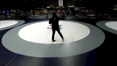 85+ lbs Cons. Semis - Giovanni Hernandez, Manteca Cobras Wrestling Club vs Emma Sanchez, Cougar Youth Wrestling