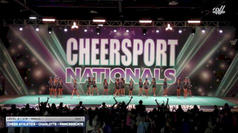Cheer Athletics - Charlotte - PrincessCats [2026 L3 - U16 - Small Day 1] 2026 CHEERSPORT National All Star Cheerleading Championship