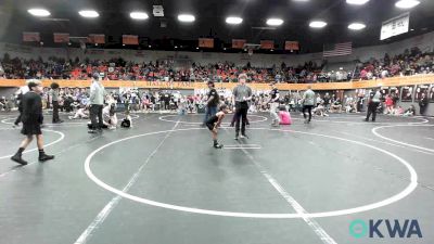 52 lbs Rr Rnd 2 - Danielle Clifford, Garage Dawgs vs Liliana Clitso, Darko Valley Wolf Pack