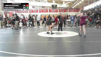 235 lbs Quarterfinal - Amelyiah Martinez, Lowell vs Areliz Munoz, Springfield Central (W)