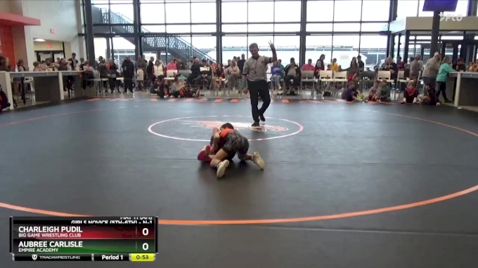 N-1 lbs Round 2 - Aubree Carlisle, Empire Academy vs Charleigh Pudil ...