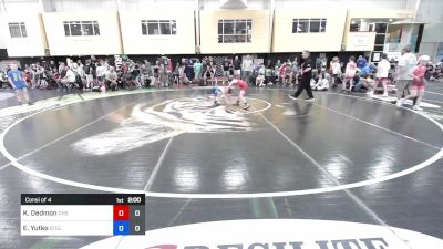 48 lbs Consi Of 4 - Kellan Dedmon, Carolina Hammer Squad vs Evan Yutko, Steller Trained Maul