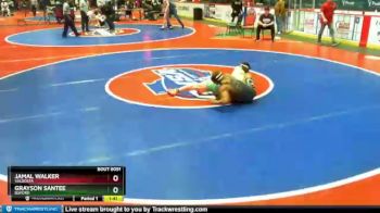 6 lbs Quarterfinal - Grayson Santee, Buford vs Jamal Walker, Valdosta