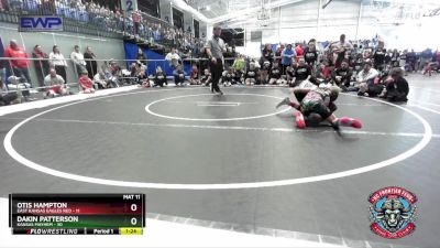 80 lbs Semis (4 Team) - Otis Hampton, East Kansas Eagles Red vs Dakin Patterson, Kansas Mayhem