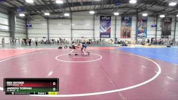 80 lbs Rd# 8- 12:30pm Saturday Final Pool - Ben Snyder, Terps XPress vs Andrew Dorman, PA White