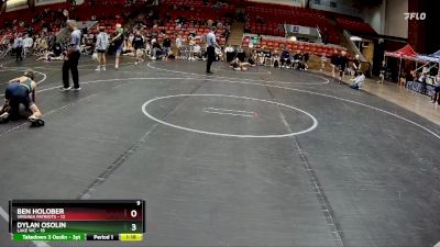 96 lbs Round 3 (6 Team) - Dylan Osolin, Lake WC vs Ben Holober, Virginia Patriots