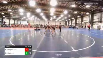 170 lbs Prelims - Romel Vasquez, RedNose Wrestling School HS vs Brandon Kiser, Carrollton