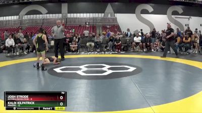 70 lbs Semis & 1st Wrestleback (8 Team) - Josh Strode, Olympia/Demolition vs Kalix Kilpatrick, Minions