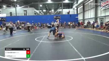 157 lbs Rr Rnd 1 - Zachary Gunderson, Nazar vs Tyler Difiore, Norse WC