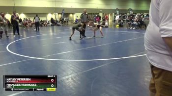 100 lbs Round 2 (6 Team) - Hayley Petersen, Montana vs Francelis Rodriguez, SOWA