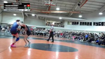 105 lbs 3rd Place Match - Payton Pomeroy, Fairdale vs Teagan McKinney, Marysville High School