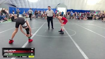 100 lbs Round 1 (8 Team) - Chad Artman, Ohio Gold 24k vs Jake Ryan, Dayton Bandits