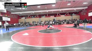 115 lbs Champ. Round 2 - Waylon Shaw, Fortuna vs Jaiden Millan-Whitacre, Montgomery
