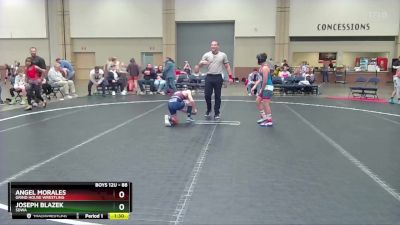 88 lbs Cons. Semi - Angel Morales, Grind House Wrestling vs Joseph Blazek, SDWA