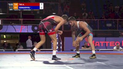 61 kg Quarterfinal - Ahmet Tas, TUR vs Giorgi Goniashvili, GEO