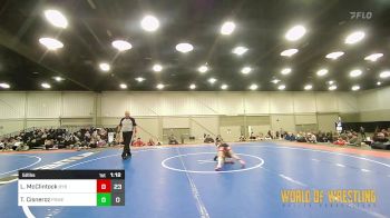 52 lbs Rr Rnd 4 - Lane McClintock, Backyard Brawlers 9U vs Thomas Cisneroz, Powerhouse Wrestling