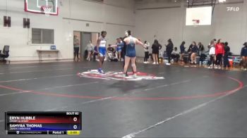 191 lbs Round 5 - Eryn Hubble, Emory & Henry vs Samyra Thomas, Jarvis Christian