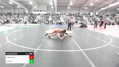 120 lbs Consi Of 32 #2 - Sequoia Murray, PA vs Kalyse Hill, AL