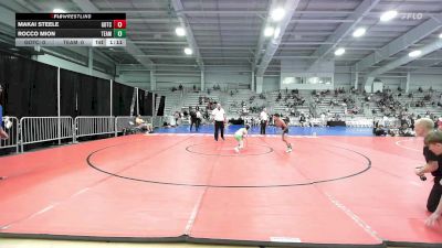 75 lbs Rr Rnd 3 - Makai Steele, Team Gotcha vs Rocco Mion, Team RJN Green