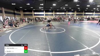 113 lbs Round Of 16 - Ezekiel Hernandez, Oakdale vs Jayden Smith, Tucson Cyclones